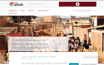 Educação inovadora – Coletivo da Cidade é destaque no Portal Aprendiz