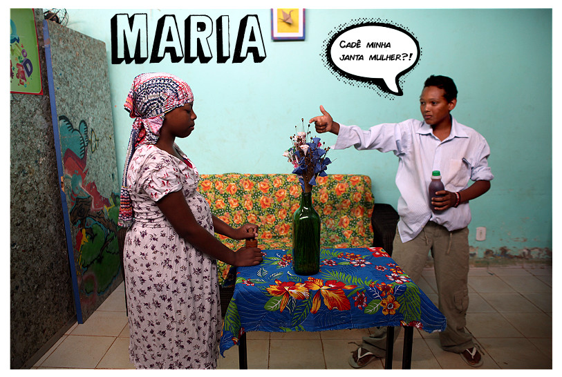 Maria – Fotonovela feita por educandos/as do Projeto OCA