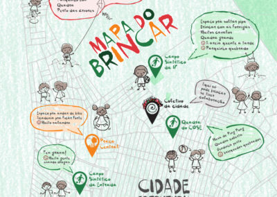 OCA e Coletivo da Cidade lançam “Mapa do Brincar” da Estrutural